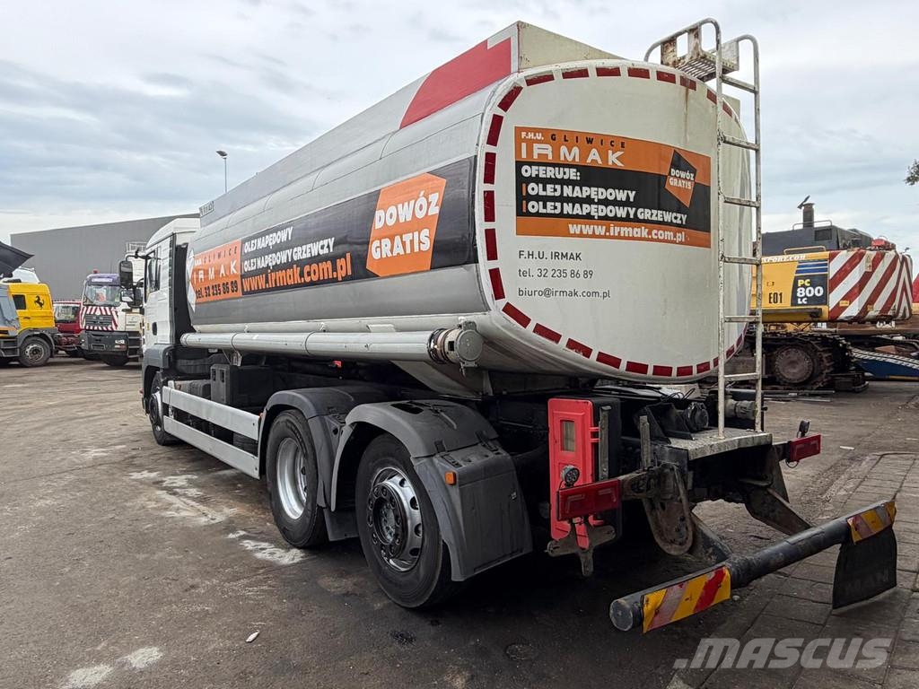 MAN TGA 26.350 Fuel Tank Truck 6x2 20.060 Liters 3 Com Tankwagen