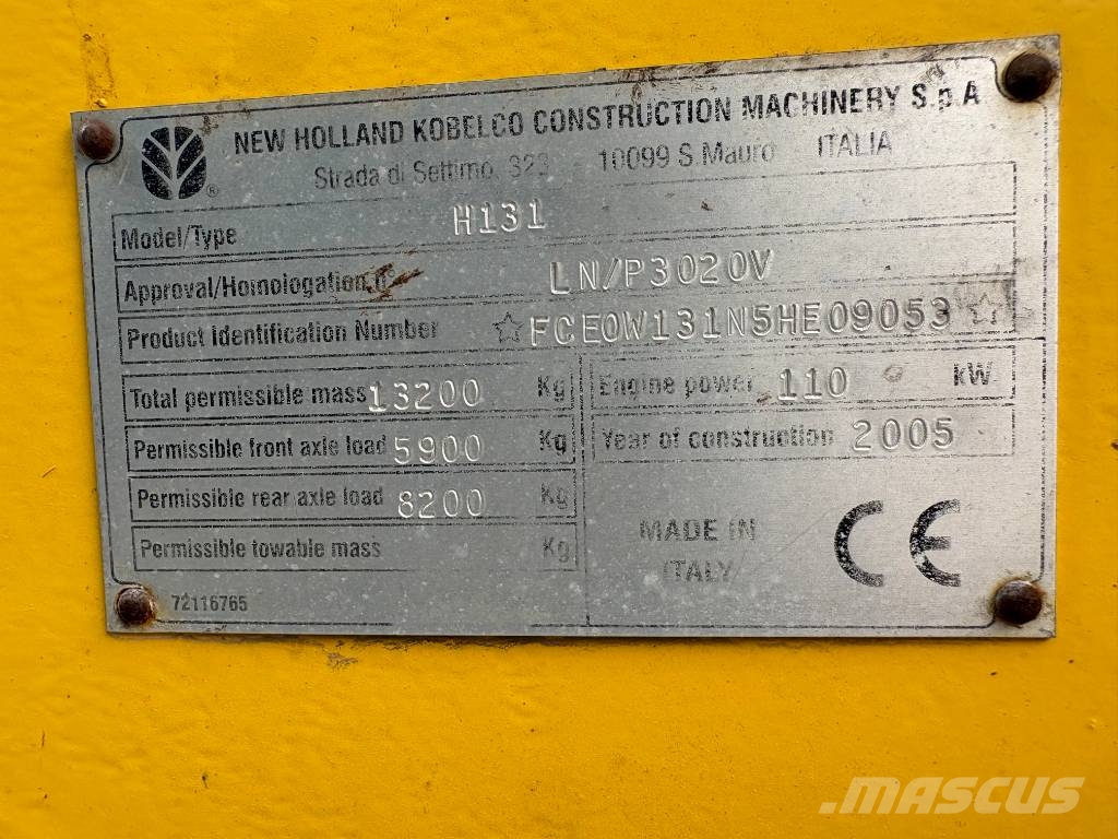 New Holland W 130 B Læssemaskiner på hjul