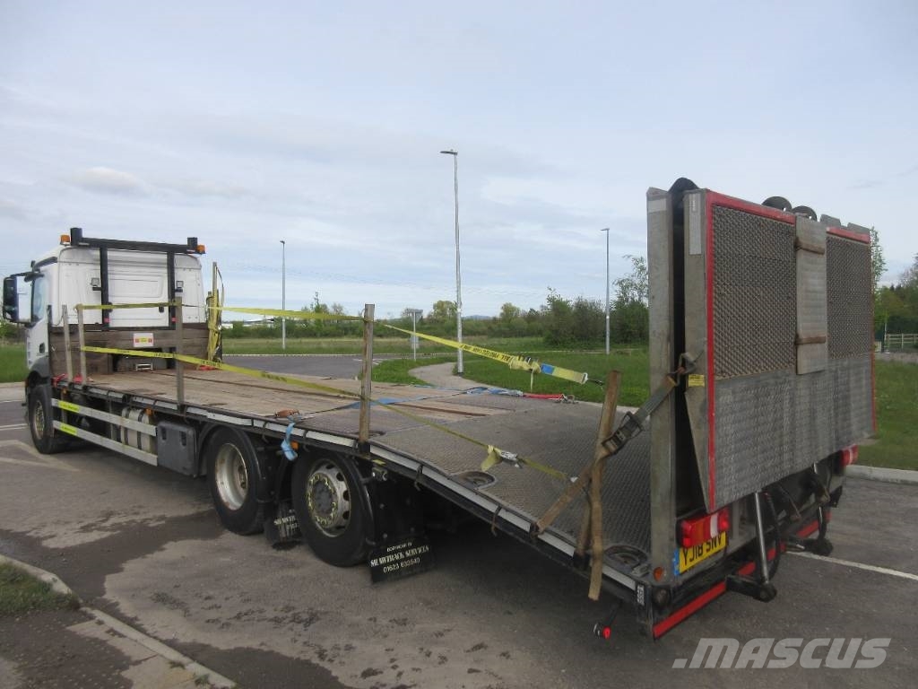 Mercedes-Benz Antos 2535 L Beavertail Flatbed / winch trucks