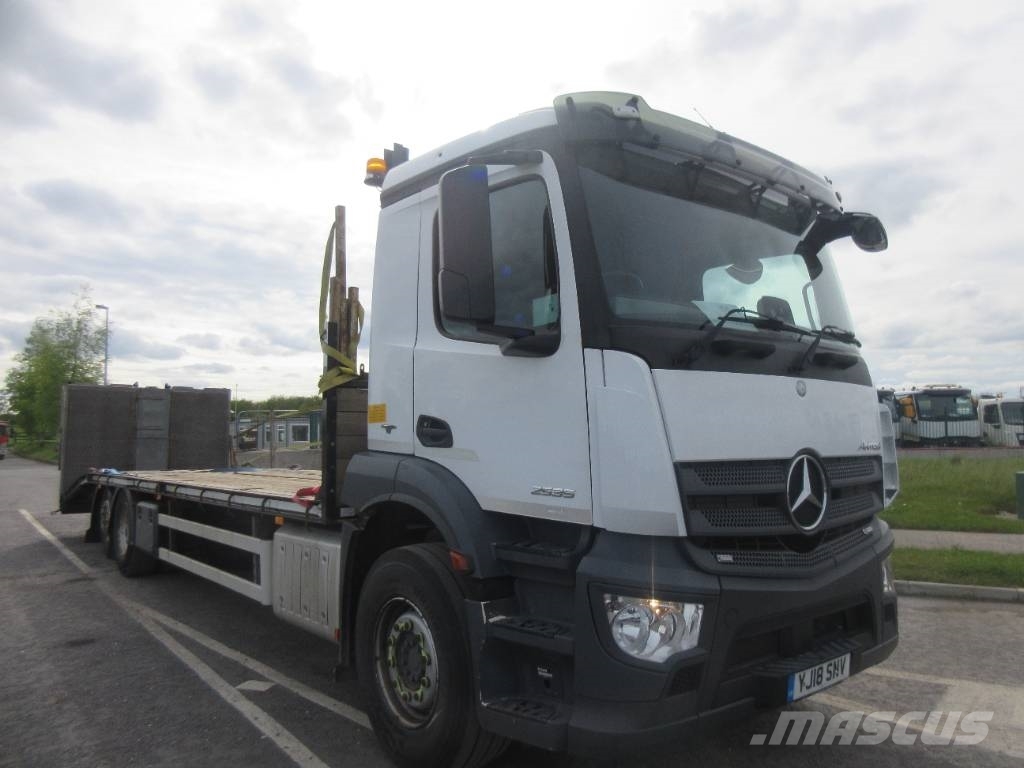 Mercedes-Benz Antos 2535 L Beavertail Flatbed / winch trucks