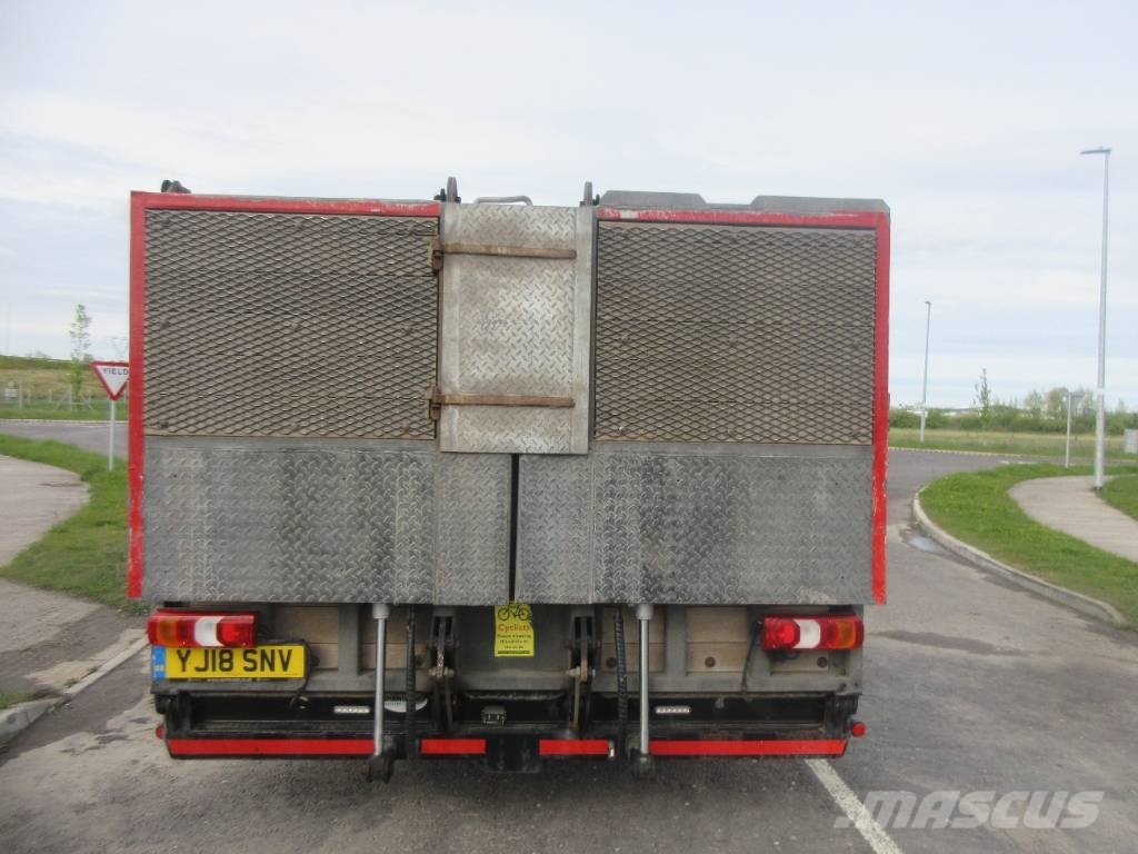 Mercedes-Benz Antos 2535 L Beavertail Flatbed / winch trucks