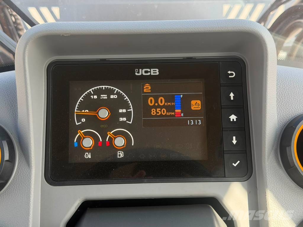 JCB 413 S / 50km/h! / Aurasähköt / Peruutuskamera / Cargadoras sobre ruedas