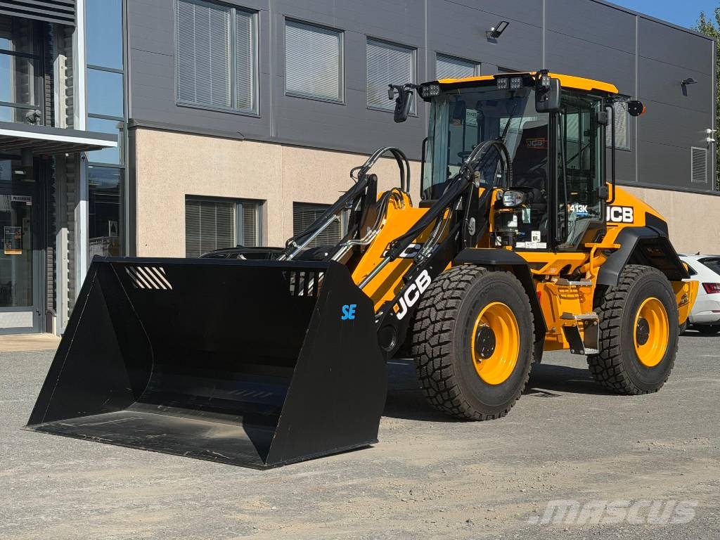 JCB 413 S / 50km/h! / Aurasähköt / Peruutuskamera / Cargadoras sobre ruedas