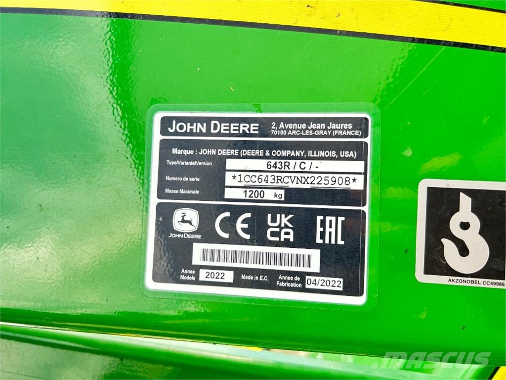 John Deere 6155M Tractoren