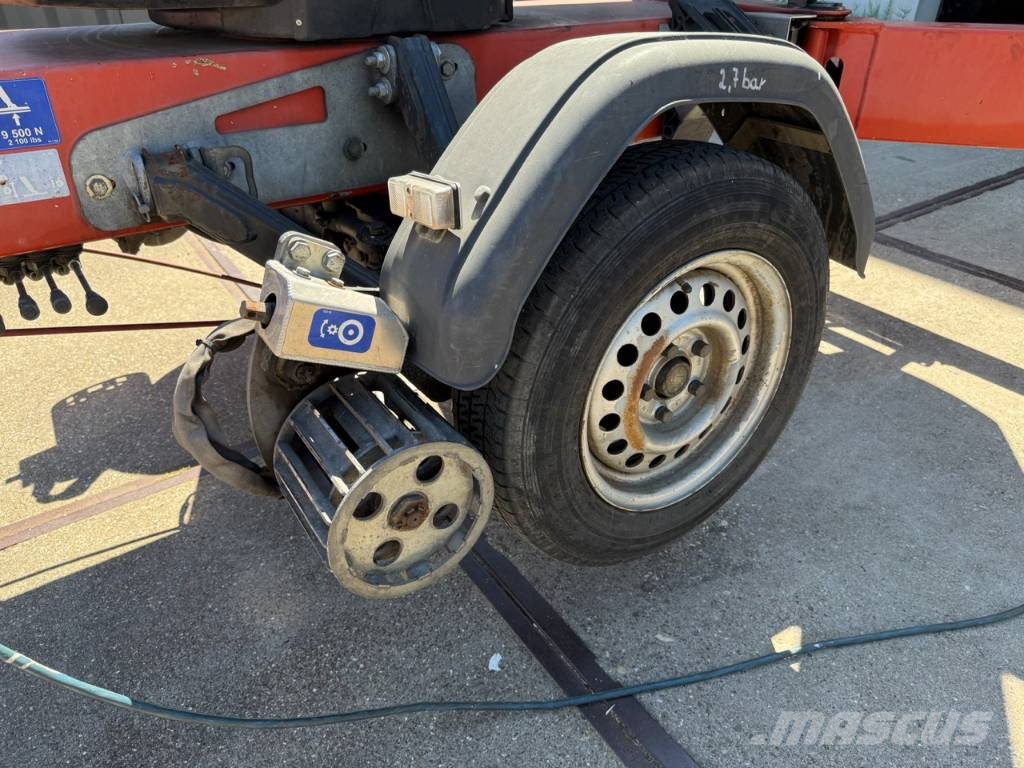 Dino 120 TN Aanhangwagen hoogwerker telescoop mover Plataformas de trabajo telescópica