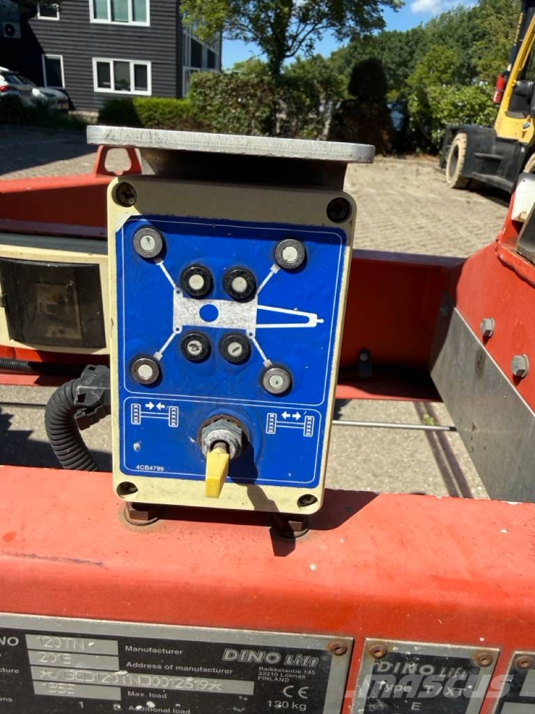 Dino 120 TN Aanhangwagen hoogwerker telescoop mover Plataformas de trabajo telescópica
