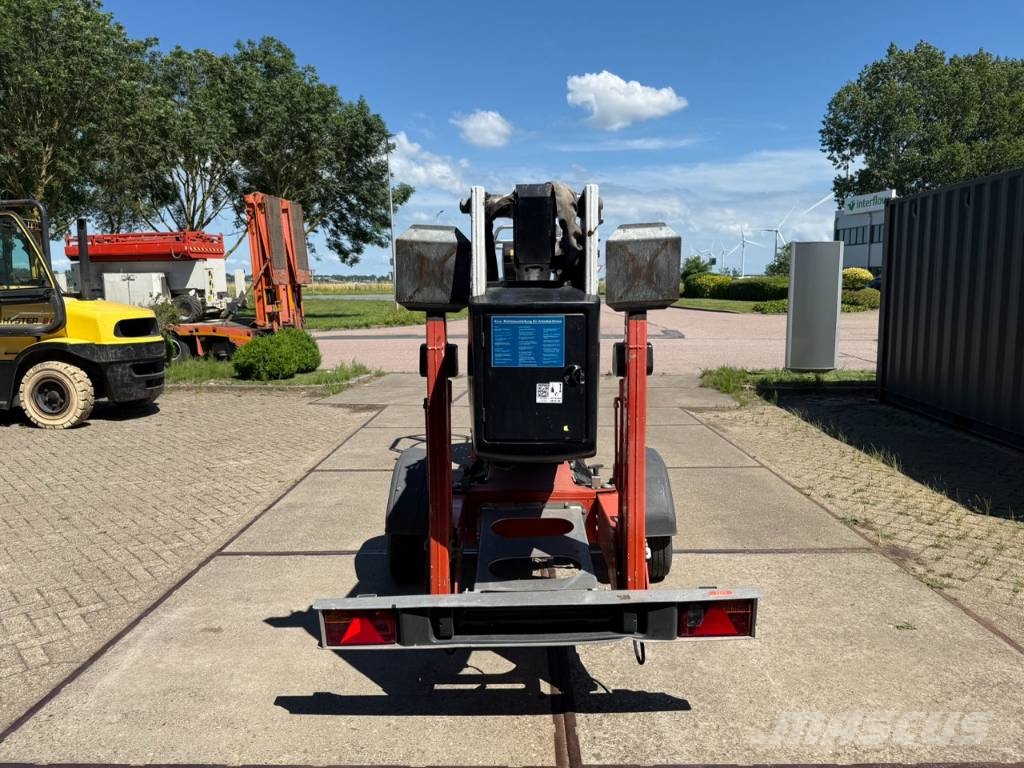 Dino 120 TN Aanhangwagen hoogwerker telescoop mover Plataformas de trabajo telescópica