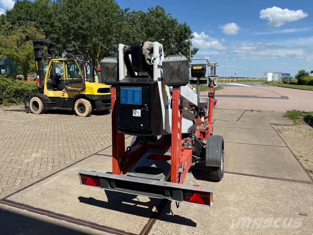 Dino 120 TN Aanhangwagen hoogwerker telescoop mover Plataformas de trabajo telescópica