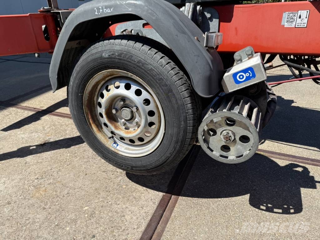 Dino 120 TN Aanhangwagen hoogwerker telescoop mover Plataformas de trabajo telescópica