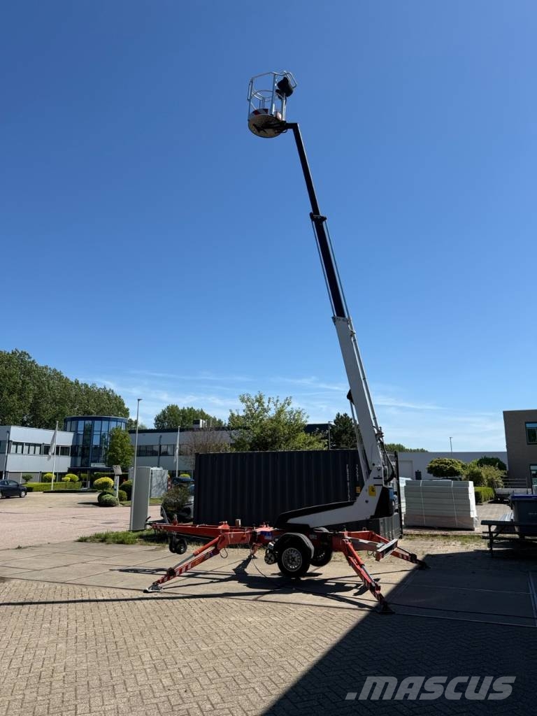 Dino 120 TN Aanhangwagen hoogwerker telescoop mover Plataformas de trabajo telescópica