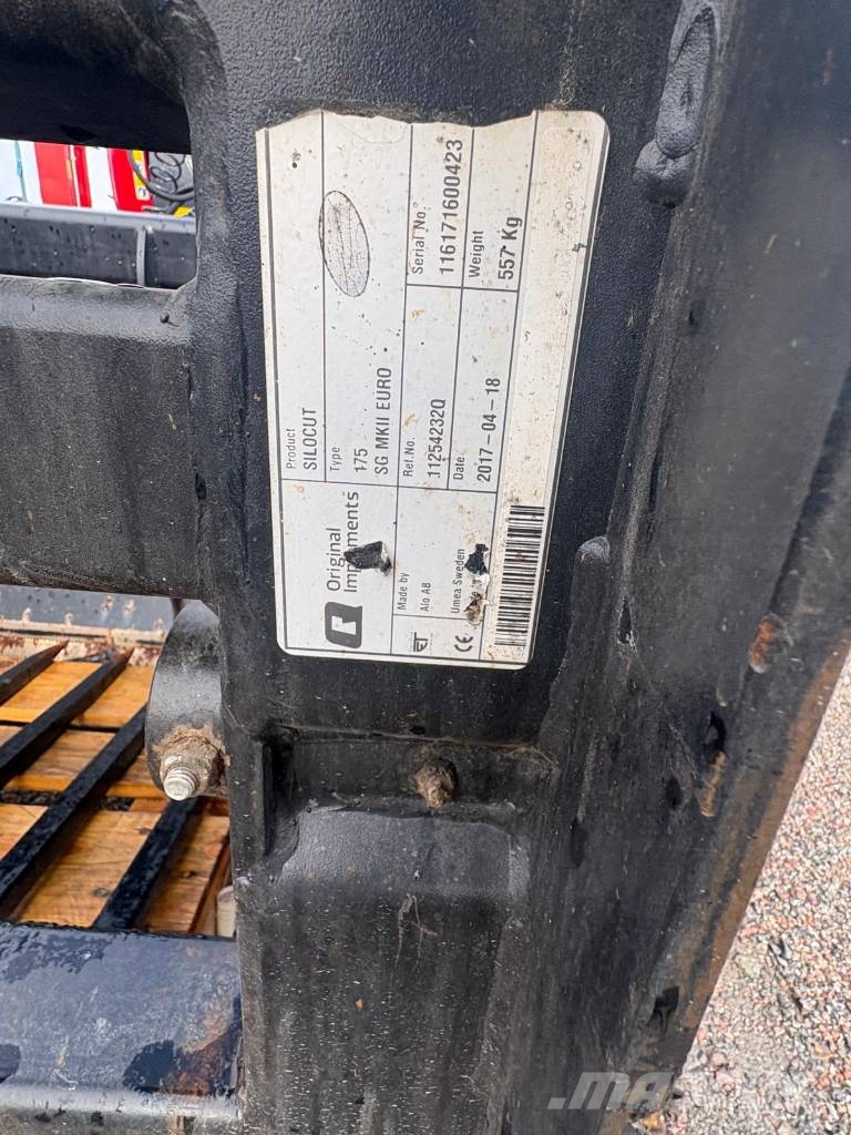 Silocut 175 SG MKII EURO Overige accessoires voor tractoren