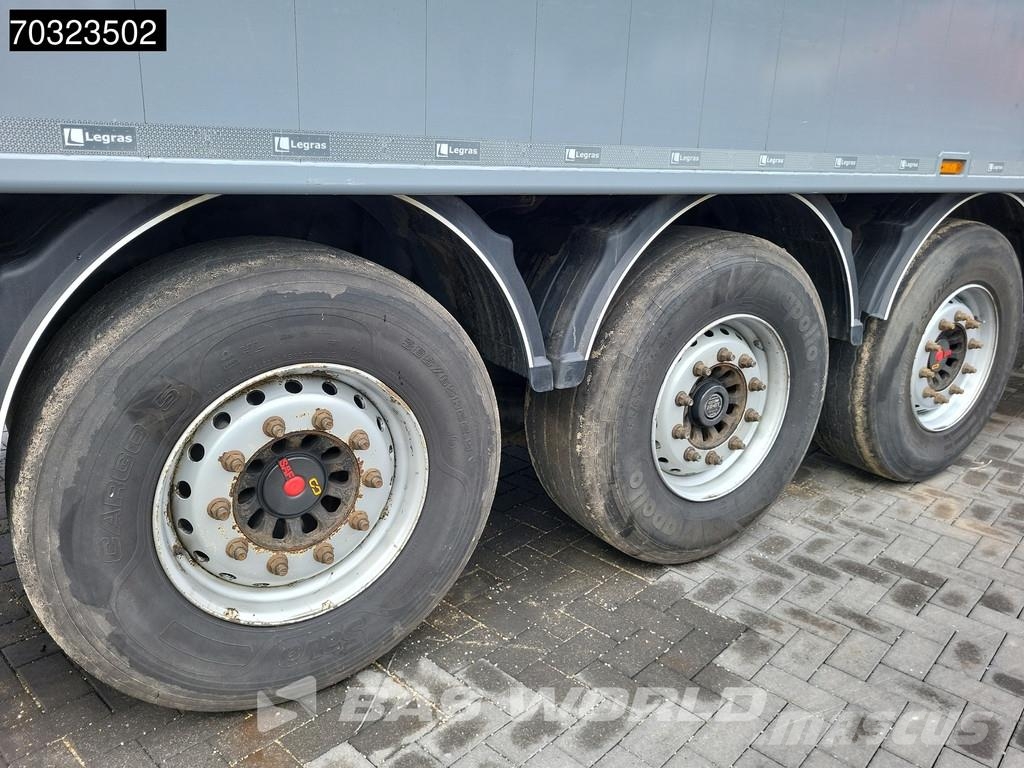 Legras F10271 3 axles Lift Axle Cajas de piso oscilante