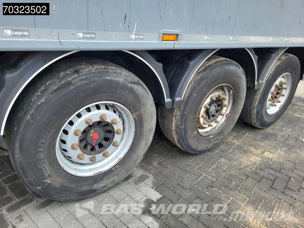 Legras F10271 3 axles Lift Axle Cajas de piso oscilante