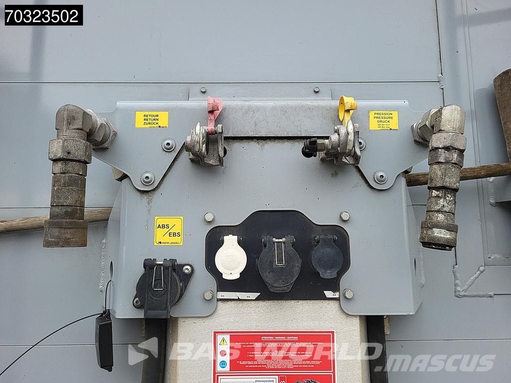 Legras F10271 3 axles Lift Axle Cajas de piso oscilante