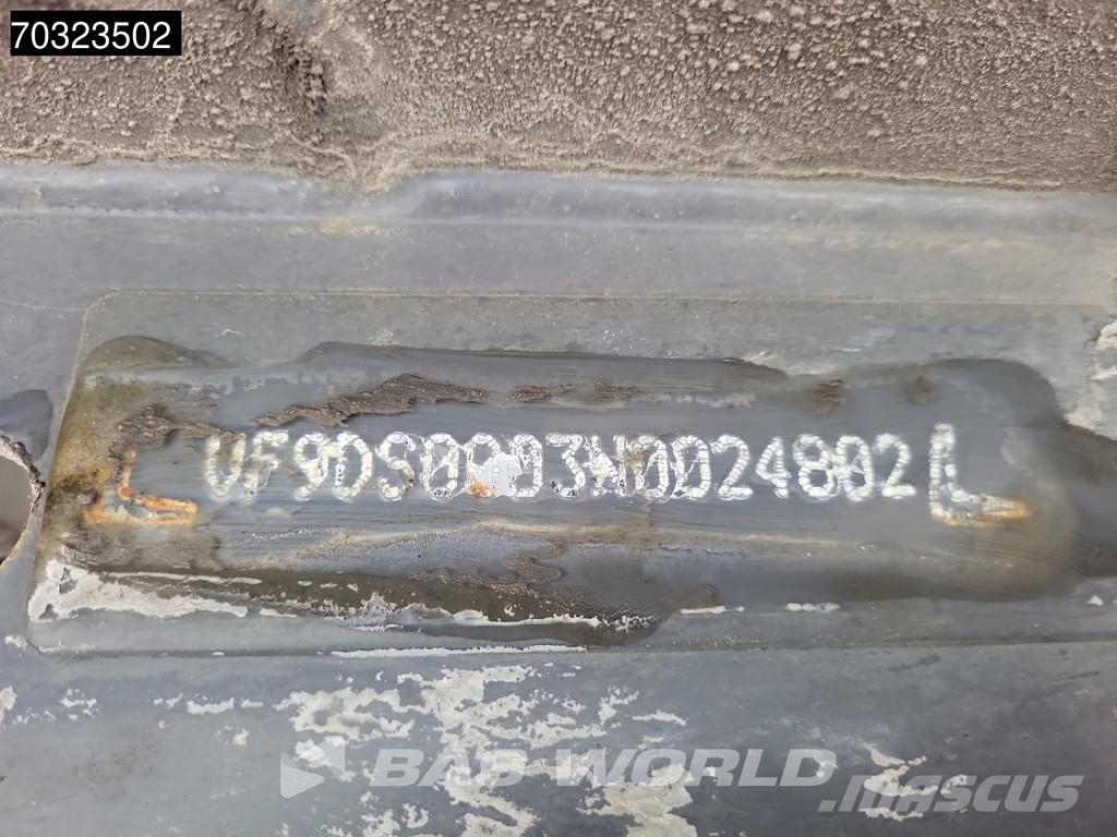 Legras F10271 3 axles Lift Axle Cajas de piso oscilante