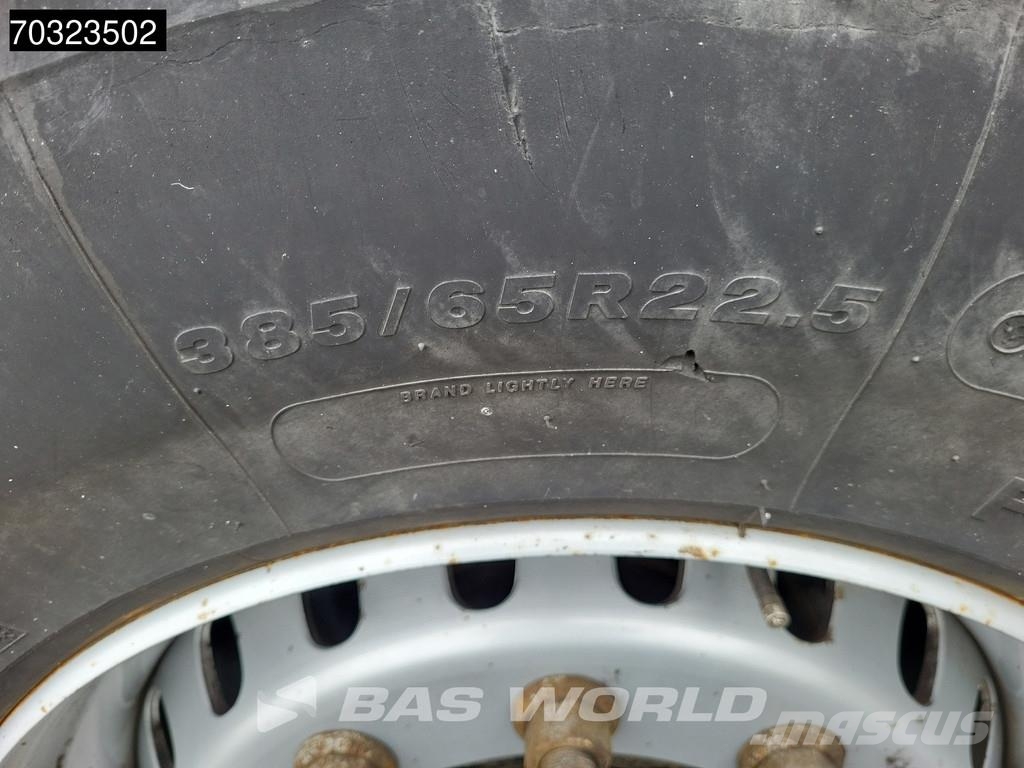Legras F10271 3 axles Lift Axle Cajas de piso oscilante