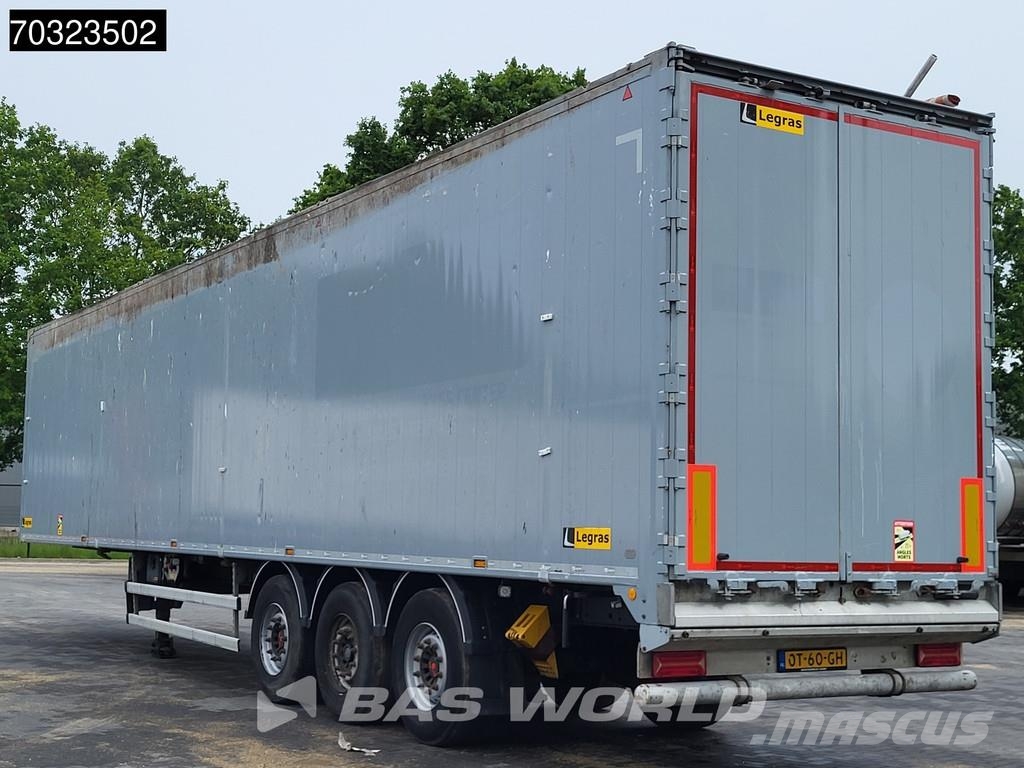Legras F10271 3 axles Lift Axle Cajas de piso oscilante