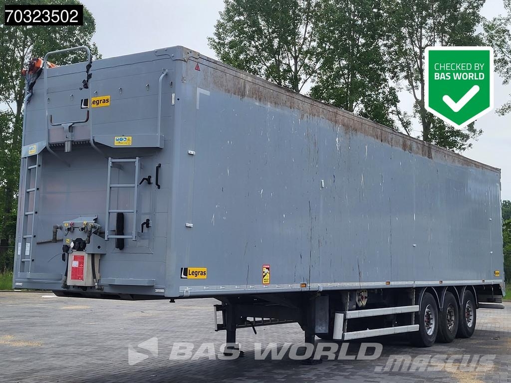 Legras F10271 3 axles Lift Axle Cajas de piso oscilante