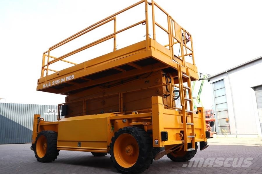 HAB S195-24 D4WDS Diesel, 4x4 Drive, 19.5m Working Hei Žirkliniai keltuvai