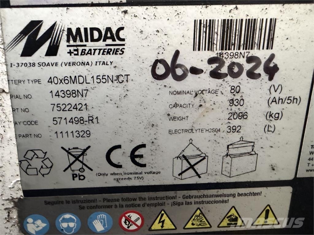 Linde E40L-01/600 Elektrische heftrucks