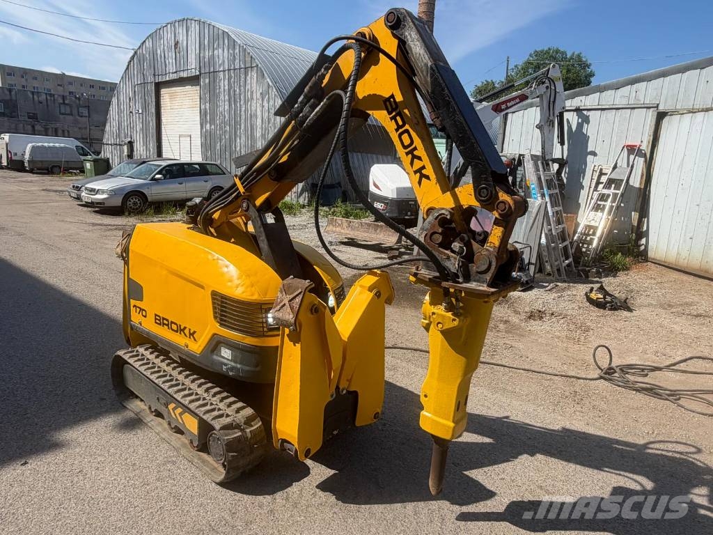 Brokk 170 Purkukoneet
