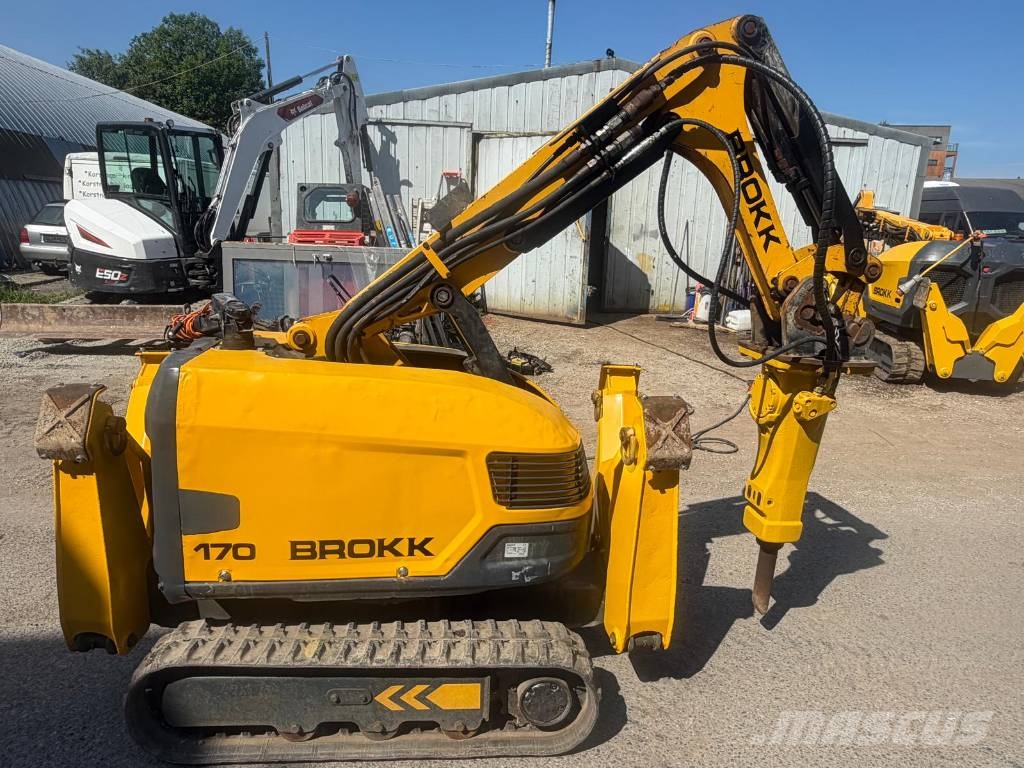 Brokk 170 Purkukoneet