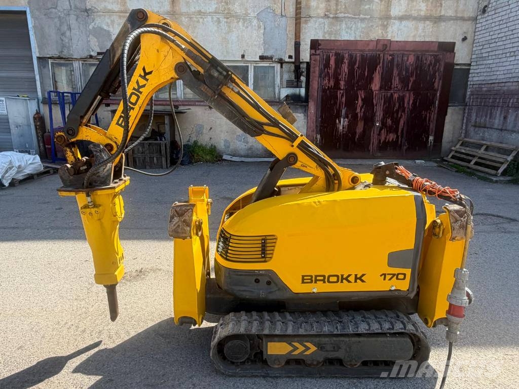 Brokk 170 Purkukoneet