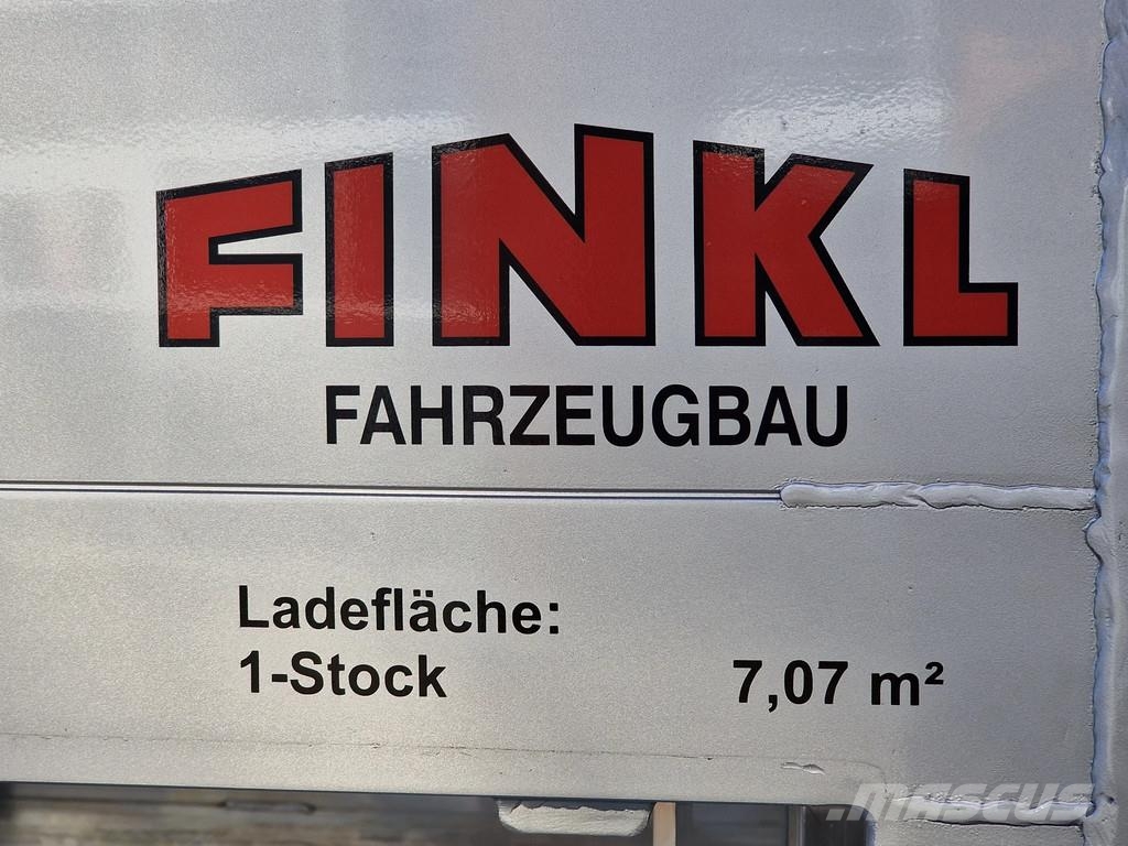 Finkl VAT 3.5T Livestock trailer - 7.07M2 - NEW - Gyvulių pervežimo priekabos