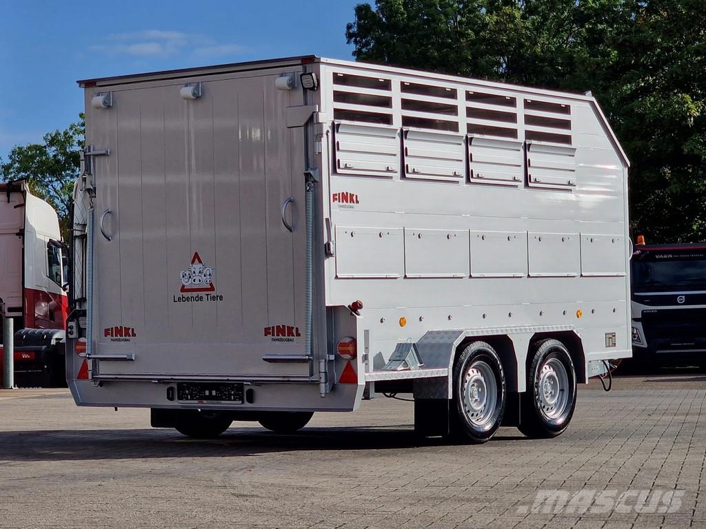 Finkl VAT 3.5T Livestock trailer - 7.07M2 - NEW - Gyvulių pervežimo priekabos