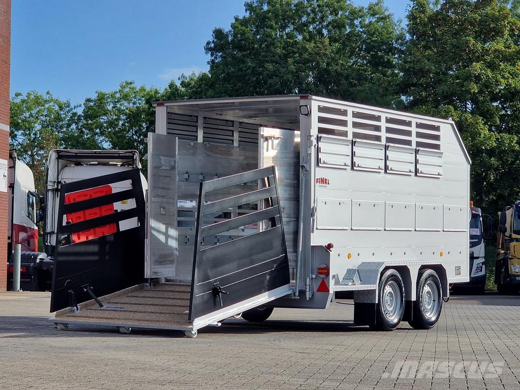 Finkl VAT 3.5T Livestock trailer - 7.07M2 - NEW - Gyvulių pervežimo priekabos
