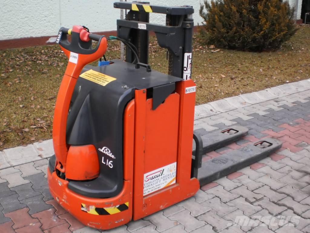 Linde L16L/133/ V-2595 OB Χειροκίνητα παλετοφόρα