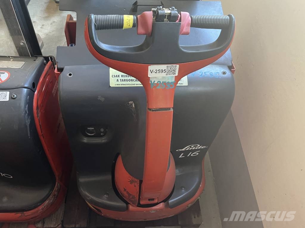Linde L16L/133/ V-2595 OB Χειροκίνητα παλετοφόρα
