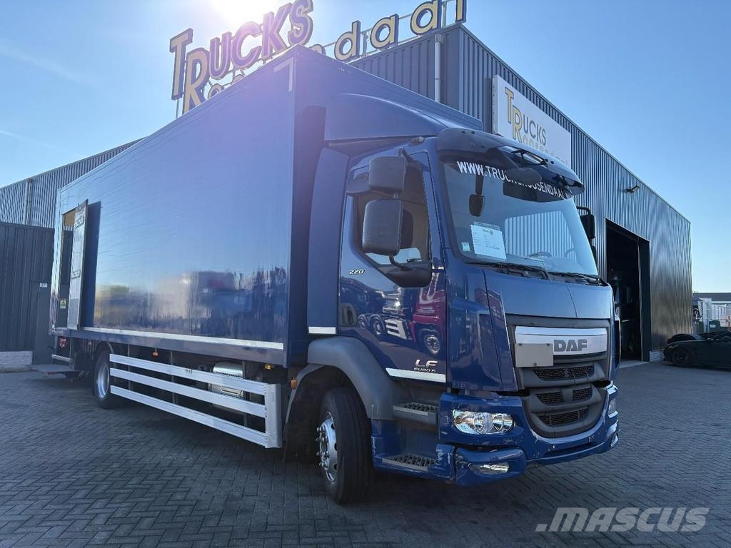 DAF LF 220 + EURO 6 + LIFT + 6 CYL + 12T Box trucks