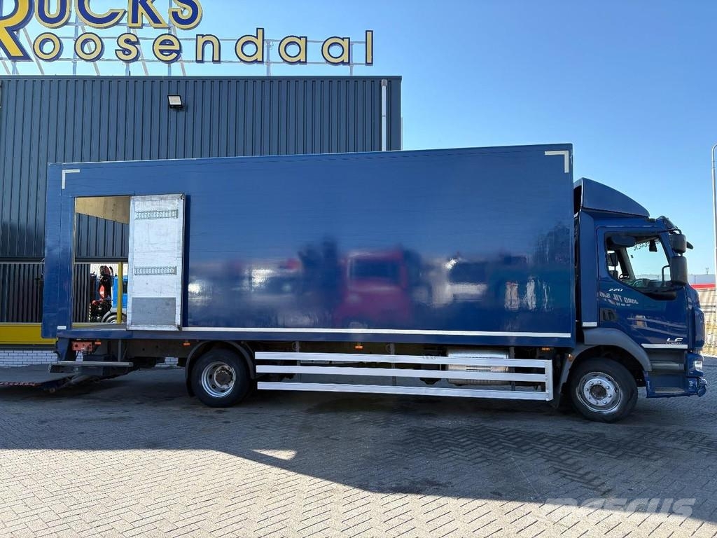 DAF LF 220 + EURO 6 + LIFT + 6 CYL + 12T Box trucks