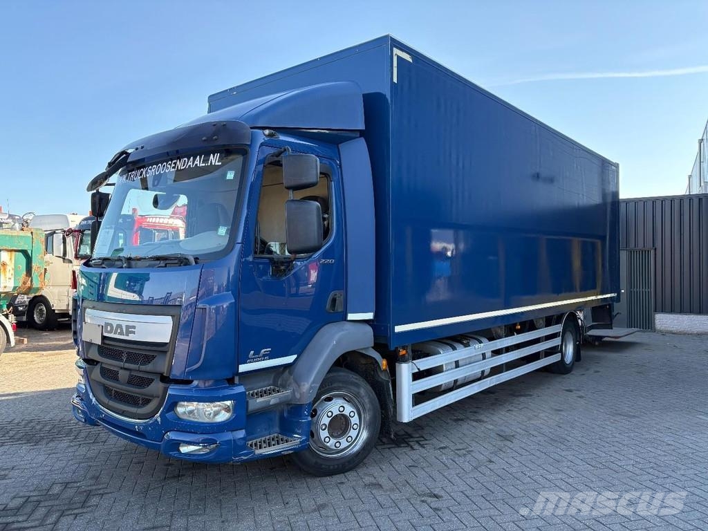 DAF LF 220 + EURO 6 + LIFT + 6 CYL + 12T Box trucks