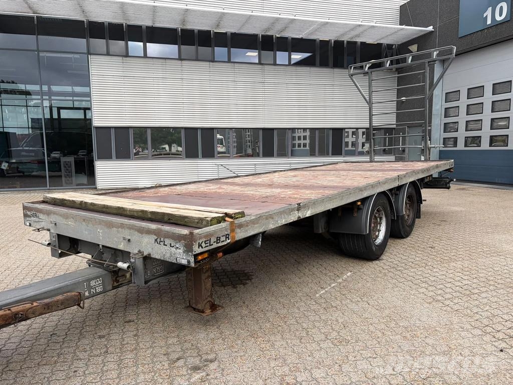 Mercedes-Benz Actros 1836 Streamspace 4x2 + Kelberg trailer 2014 Platte bakwagens