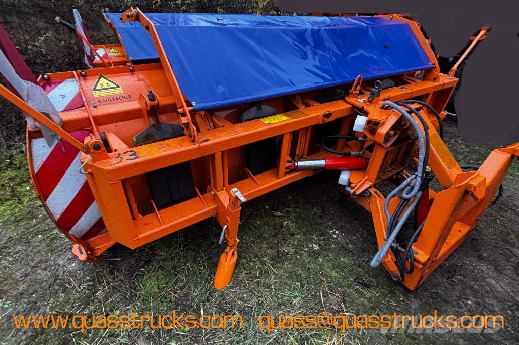 Schmidt / KALBACHER Schneepflug PRAXOS 340 / Winterdienst Láminas y cuñas quitanieves