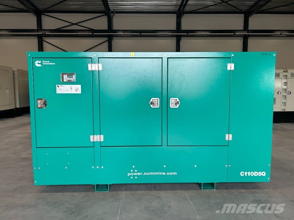 Cummins C110D5Q - 110 kVA Generator - DPX-18509-Q Dīzeļģeneratori