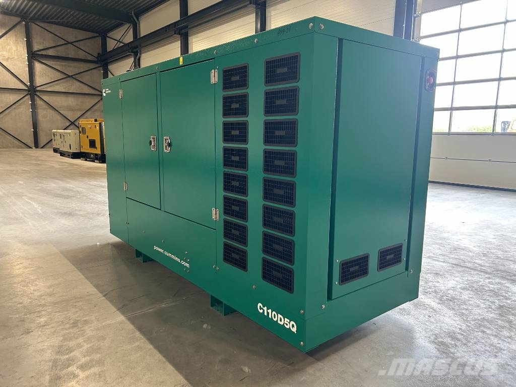 Cummins C110D5Q - 110 kVA Generator - DPX-18509-Q Dīzeļģeneratori