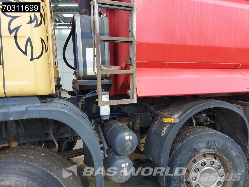 Scania G420 G 8X6 8x6 18m3 KH tipper Steel Suspension Big 덤프 트럭