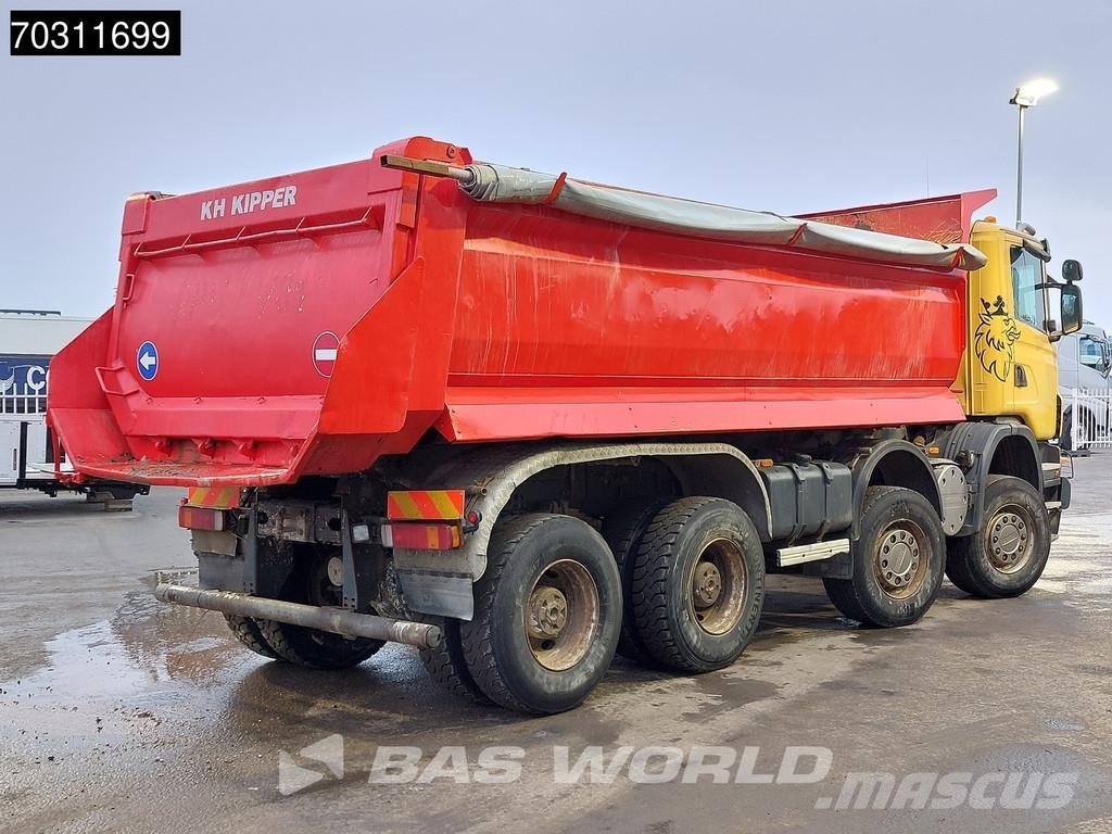 Scania G420 G 8X6 8x6 18m3 KH tipper Steel Suspension Big Camion benne