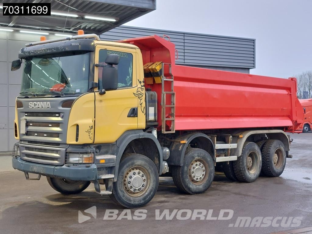 Scania G420 G 8X6 8x6 18m3 KH tipper Steel Suspension Big 덤프 트럭