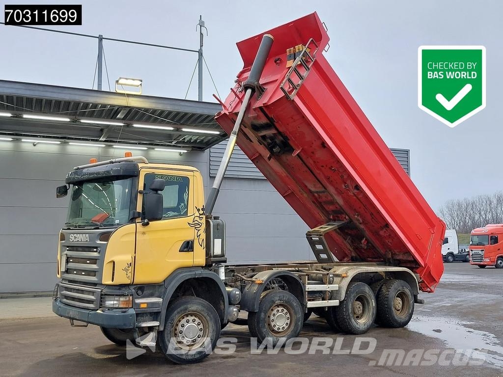 Scania G420 G 8X6 8x6 18m3 KH tipper Steel Suspension Big Camion benne