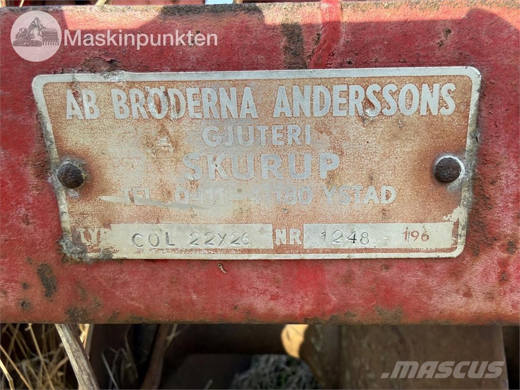 Bröderna andersson 22x26 Disc harrows