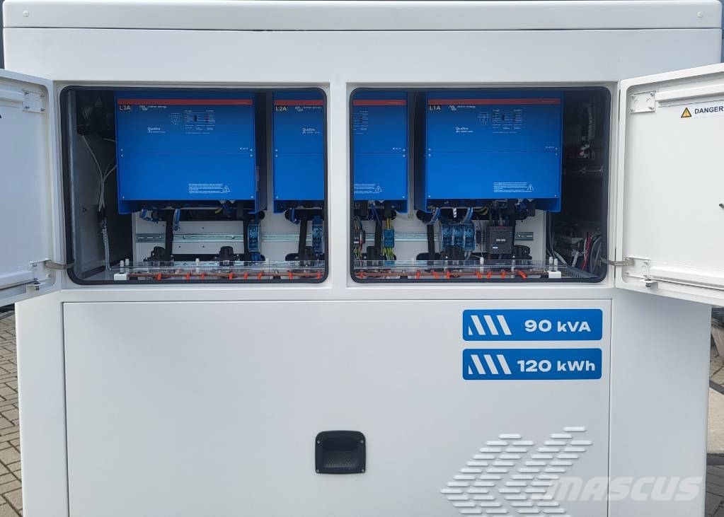 POWR2 Powerbank XPRO 90kVA/ 120kWh Hybrid generatorer