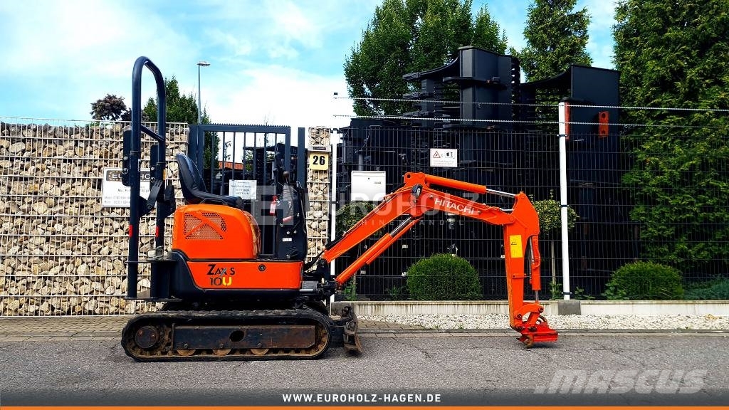 Hitachi ZX 10U-2 Міні-екскаватори < 7т