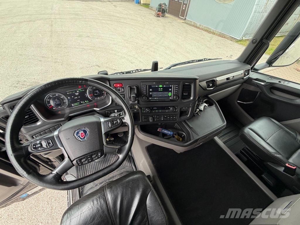Scania R580 6X2 EURO6 + RETARDER + JOAB LIFT Camion ampliroll