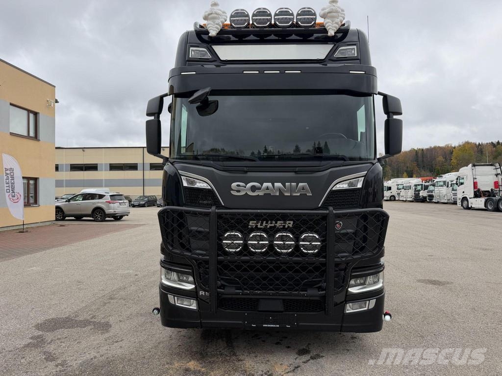 Scania R580 6X2 EURO6 + RETARDER + JOAB LIFT Camion ampliroll