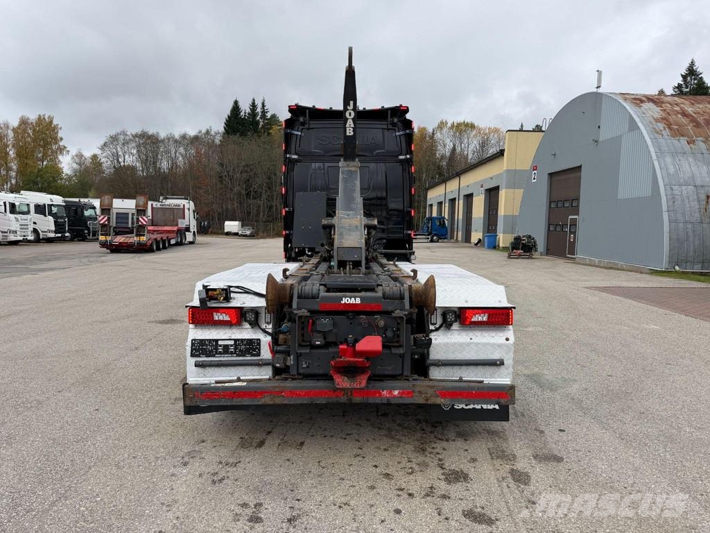 Scania R580 6X2 EURO6 + RETARDER + JOAB LIFT Camion ampliroll