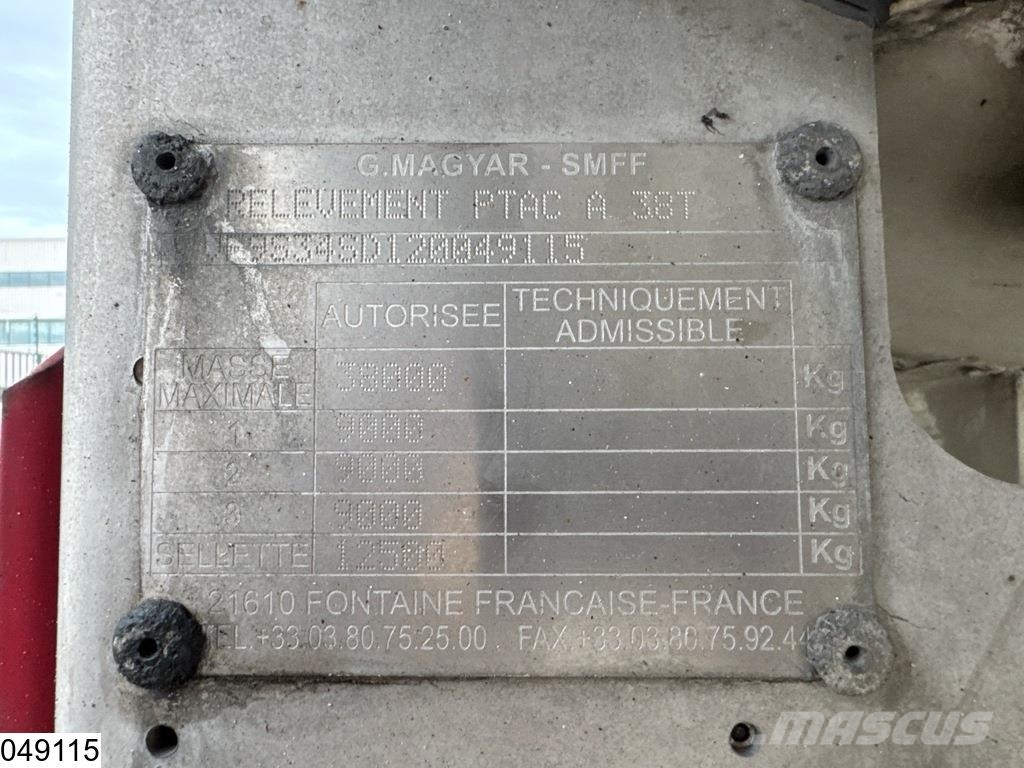 Magyar Food 31.930 L, 4 Comp Tankopleggers